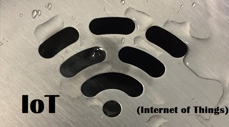 Internet of Things (IoT) and Smart Home Automation - wi fi logo and water mark