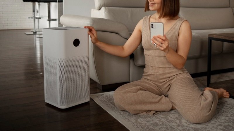 Smart Home Automation for Indoor Air Quality